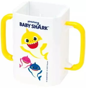 Skater Beverage Holder Paper Pack Drink Holder Baby Shark 10 x x Height 9cm Made in Japan 5.5 DHP2-A