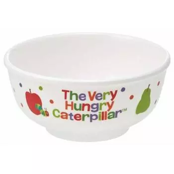 Skater Bowl Melamine Rice Bowl 240ml The Very Hungry Caterpillar Fruit M320