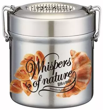 Skater Bowl Stainless Steel Bento Box 480ml Bakery Cold/Heat STLB0-A