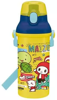 Skater Бутылка для воды 480 мл Maizen Sisters 23 антибактериальный пластик сделано в Японии детская PSB5SANAG-A