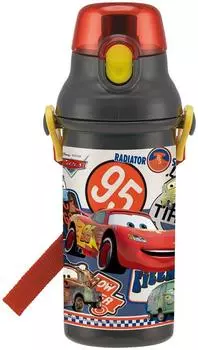 Skater Бутылка для воды 480 мл Машины Сделано в Японии PSB5SAN Детская