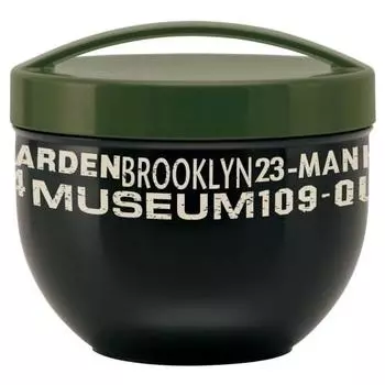 Skater Cafe Bowl Lunch Box 840ml Large Capacity Bowl Type Bento Box Brooklyn Black Men s Made in Japan PDN9