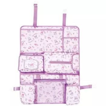 skater car seat back pocket my melody kuromi cute csbp1-a