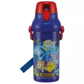 Skater Children s Ag+ Antibacterial Plastic Water Bottle 480ml Pokemon 22 Boys Made in Japan PSB5SANAG-A
