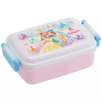 Skater Children s Antibacterial Lunch Box Fluffy 450ml Disney Princess 22 Girls Made in Japan RBF3ANAG-A