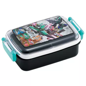 Skater Children s Bento Box, 1 Tier, 450ml, Dome Shape, Fluffy, Antibacterial, Kids Lunch, Made in Japan, Shinkalion World, Boys, RBF3ANAG