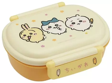 Skater Children s Lunch Box, 1 Tier, 360ml, Fluffy Dome Shape, Chikawa, Antibacterial, For Children, Made in Japan QAF2BAAG-A