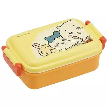 Skater Children s Lunch Box, 1 Tier, 450ml, Dome Shape, Fluffy, Chikawa, Antibacterial, For Children, Made in Japan RBF3ANAG-A