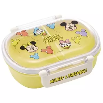 Skater Children s Lunch Box, 1 Tier, 360ml, with Core (Side Dishes Container), Fluffy Dome-Shaped Kids Lunch, Antibacterial Treatment, Made in Japan,