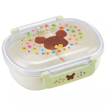 Skater Children s Lunch Box, 1 Tier, 360ml, with Core (Side Dishes Container), Dome-shaped, Fluffy Kids Lunch, Antibacterial Treatment, Made in Japan,