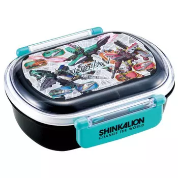 Skater Children s Lunch Box, 1 Tier, 360ml, with Core (Side Dishes Container), Dome Shape, Fluffy Kids Lunch, Antibacterial Treatment, Made in Japan,