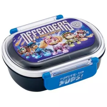 Skater Children s Lunch Box, 1 Tier, 360ml, Fluffy Dome Shape, Paw Patrol Movie, Antibacterial, For Children, Made in Japan QAF2BAAG-A