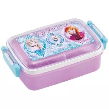 Skater Children s Lunch Box 1 Tier 450ml Fluffy Dome Shape Antibacterial Kids Lunch Made in Japan Disney Frozen 25 Girls RBF3ANAG