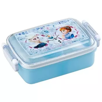 Skater Children s Lunch Box, 1 Tier, 450ml, Fluffy Dome Shape, Disney Frozen 24, Antibacterial, For Children, Made in Japan RBF3ANAG-A