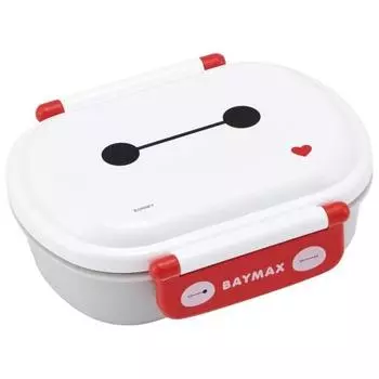 Skater Children s Lunch Box, 1 Tier, 360ml, with Core (Side Dishes Container), Dome Shape for Fluffy Kids Lunch, Antibacterial Treatment, Made in Japa
