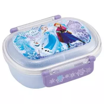 Skater Children s Lunch Box, 1 Tier, 360ml, with Core (Side Dishes Container), Fluffy Dome-Shaped Kids Lunch, Antibacterial Treatment, Made in Japan,
