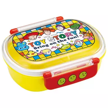 Skater Children s Lunch Box, 1 Tier, 360ml, with Core (Side Dishes Container), Fluffy Dome-Shaped Kids Lunch, Antibacterial Treatment, Made in Japan,