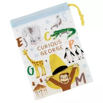 Skater Children s Lunch Box Cup Bag Made in Japan Kids Curious George ZOO KB63