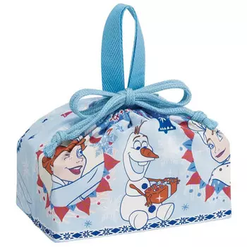 Skater Children s Lunch Box Drawstring Bag Disney Frozen 24 Made in Japan KB7-A