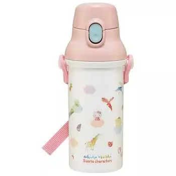 Skater Children s Plastic Water Bottle 480ml Ag+ Antibacterial Sanrio Characters x Akiko Kobuchi Sanrio Girls Made in Japan PSB5SANAG-A