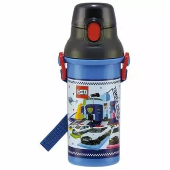 Skater Children s Plastic Water Bottle 480ml Ag+ Antibacterial Tomica 22 Boys Made in Japan PSB5SANAG-A