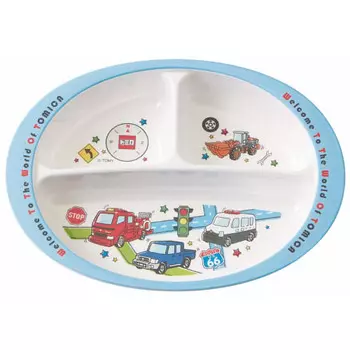 Skater Children s Plate Melamine Lunch Plate Dish Tomica 19 750ml M370-A