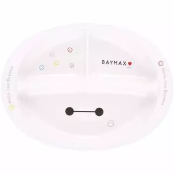 Skater Children s Plate Melamine Lunch Plate Dish Disney Baymax 750ml M370-A