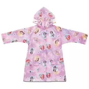 skater childrens raincoat school bag can be put on and taken off while carrying a backpack suitable height 110-125cm disney princess girls raco1m