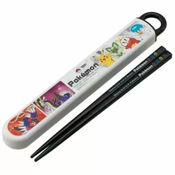 Skater Chopsticks 16.5cm Chopstick Box Set Pokemon 23 New Children s Antibacterial Made in Japan ABS2AMAG-A