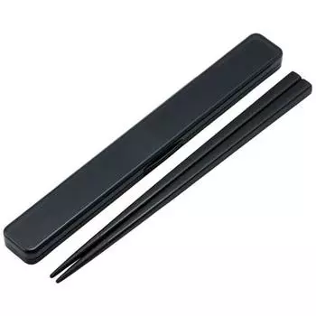 Skater Chopsticks 21cm Chopsticks Box Set Antibacterial Rich Black Adult Men s ABC45AG-A