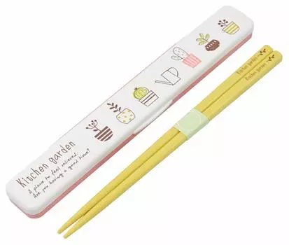 Skater Chopsticks Chopsticks Box Set 18 см Kitchen Garden Сделано в Японии ABC3