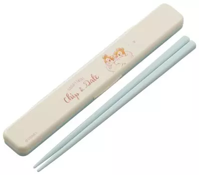 Skater Chopsticks Chopsticks Box Set 18 см антибактериальные Disney Fluffy Chip Dale Сделано в Японии и ABC3AG-A