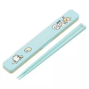 Skater Chopsticks Chopsticks Box Set Chikawa 18cm Antibacterial Adults Made in Japan ABC3AG-A