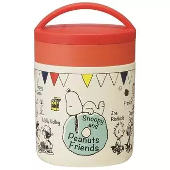 Skater Cold Insulation Soup Jar 300ml Snoopy Friend PEANUTS