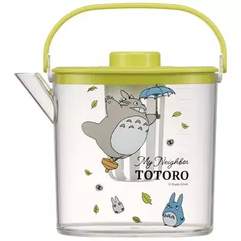 Skater Cold Tea Pot with Tea Cold Water Heat Can Hold Boiling My Neighbor Studio Strainer, 1.2L, Jug, Resistant, Water, Totoro, Ghibli, CM10-A