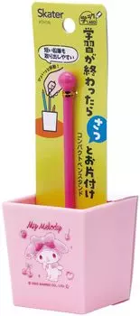 Skater Compact Pen Stand Pen Holder Stationery Stand My Melody Love Love Kyun Sanrio KTH1N-A