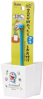 Skater Compact Pen Stand Pen Holder Stationery Stand Doraemon Line Design Sanrio KTH1N-A