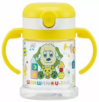 Skater Детская кружка с трубочкой и складной ручкой, рекомендуется для детей от 1 года, двуручная, 260 мл, ручка, «Пикабу», KSHW1N-A