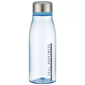 Skater Direct Drinking Water Bottle Blue 500ml with Tea Strainer See-Through PTY5-A синий
