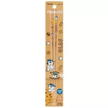 Skater Dishwasher Safe Acrylic Chopsticks 21cm Peanuts Olaf Snoopy AAC45