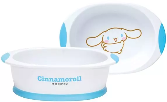 Skater Dog and Cat Food Bowl 400ml Easy to Eat Pet Feeding Bowl Cinnamoroll WP4P