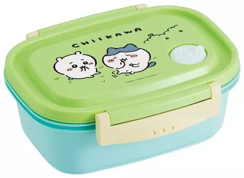 Skater Easy Light Lunch Box Chikawa M 550ml Microwave Safe Seal Container Storage Container Made in Japan XPM4-A
