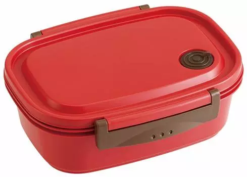 Skater Easy Light Lunch Box L Microwave Safe 720ml Red Seal Container Storage Container XPM5 Red