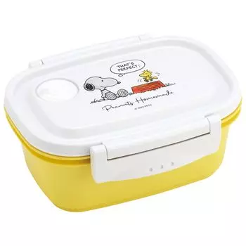 Skater Easy Light Lunch Box S 430ml Microwave Safe Seal Container Storage Container Snoopy Watercolor XPM3-A