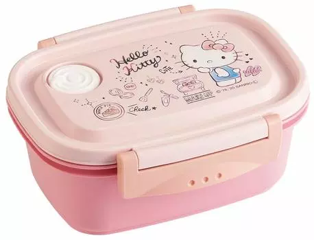 Skater Easy Light Lunch Box S Microwave Safe 430ml Hello Kitty Seal Container Storage Container XPM3 Sanrio