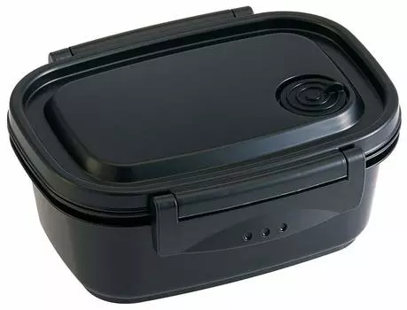 Skater Easy Light Lunch Box S Microwave Safe 430ml Black Seal Container Storage Container XPM3 Black
