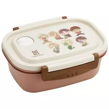 Skater Easy Light Lunch Box TinyTAN M 550ml Microwave Safe Seal Container Storage Container Made in Japan TinyTAN XPM4-A