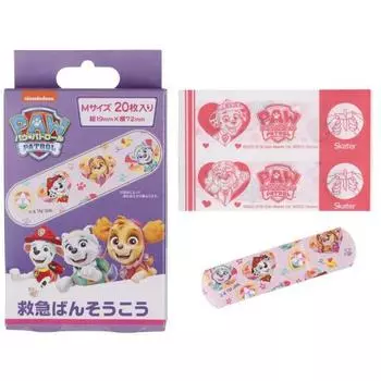 Skater Emergency Bandage Paw Patrol Rescue M Size 20 Bandages Made in Japan QQB1-A