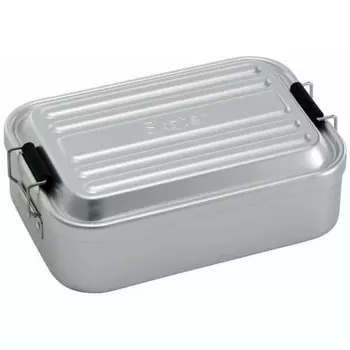 Skater Fluffy Aluminum Bento Box Large Capacity 1000ml Men s Silver AF10B-A