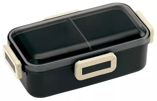 Skater Fluffy Dome Lid Bento Box 530 мл Retro French Black Сделано в Японии PFLB6-A чёрный
